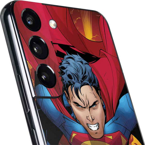 DC Comics Superman Action Flying Pose Galaxy S22 Skin